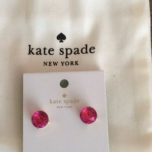 Kate Spade Fuschia Post Earrings